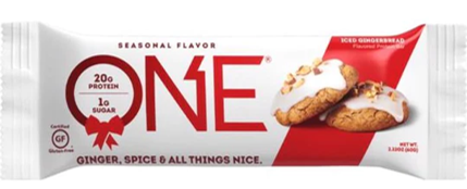 One Bar Iced Gingerbread 60g - DrugSmart Pharmacy