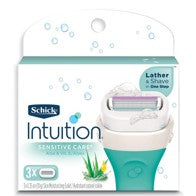 Schick Intuition Plus Razor Sensitive Care Refills 3 - DrugSmart Pharmacy