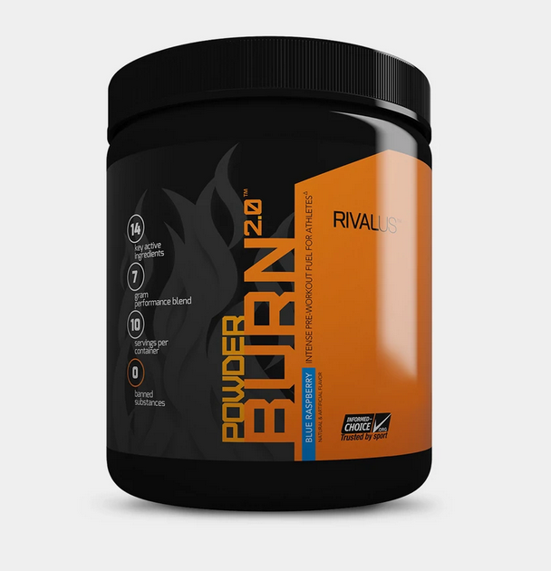 Rival Powder Burn 2.0 Orange - DrugSmart Pharmacy